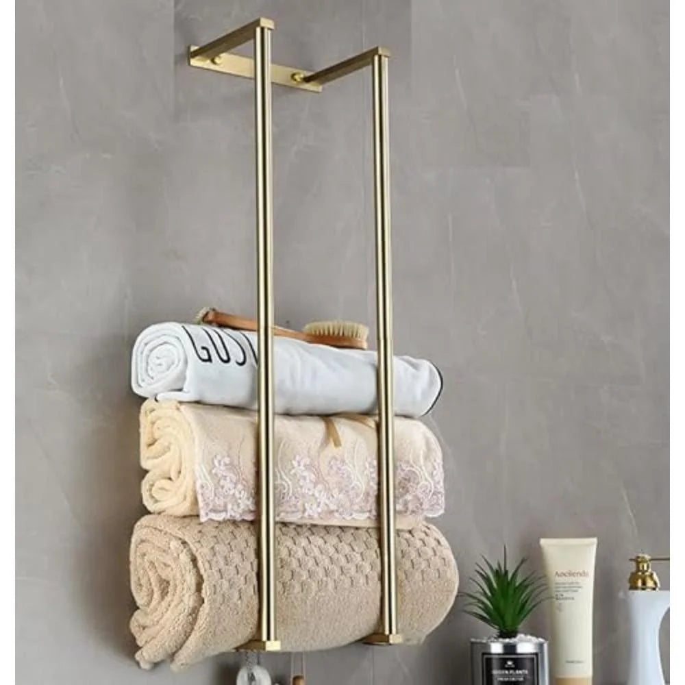Towel Tower of Power: The Ultimate Rolled Towel Holder for Bathroom Bliss!
