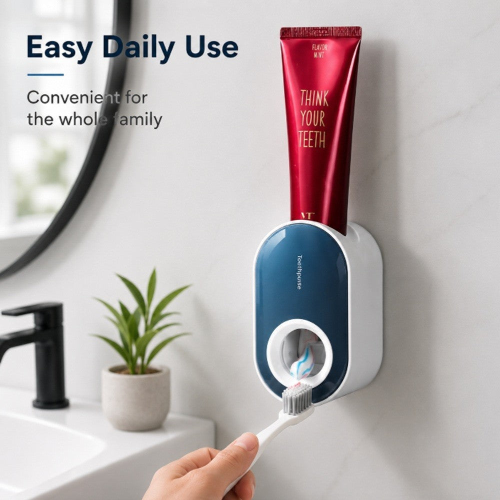 Toothpaste Ninja: The Hands-Free Squeezer That Fights Bathroom Mess Without a Drill!
