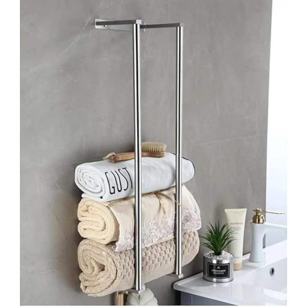 Towel Tower of Power: The Ultimate Rolled Towel Holder for Bathroom Bliss!