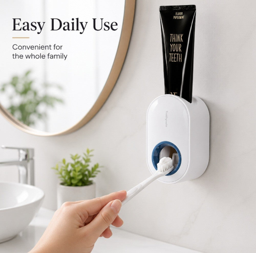 Toothpaste Ninja: The Hands-Free Squeezer That Fights Bathroom Mess Without a Drill!