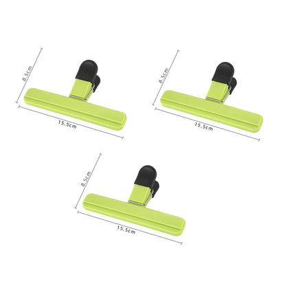 Portable Bag Clips Kitchen Storage Food Snack Seal Sealing Bag Clips Sealer Clamp Plastic Tool Kitchen Organization Accessories
