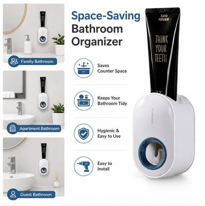 Toothpaste Ninja: The Hands-Free Squeezer That Fights Bathroom Mess Without a Drill!