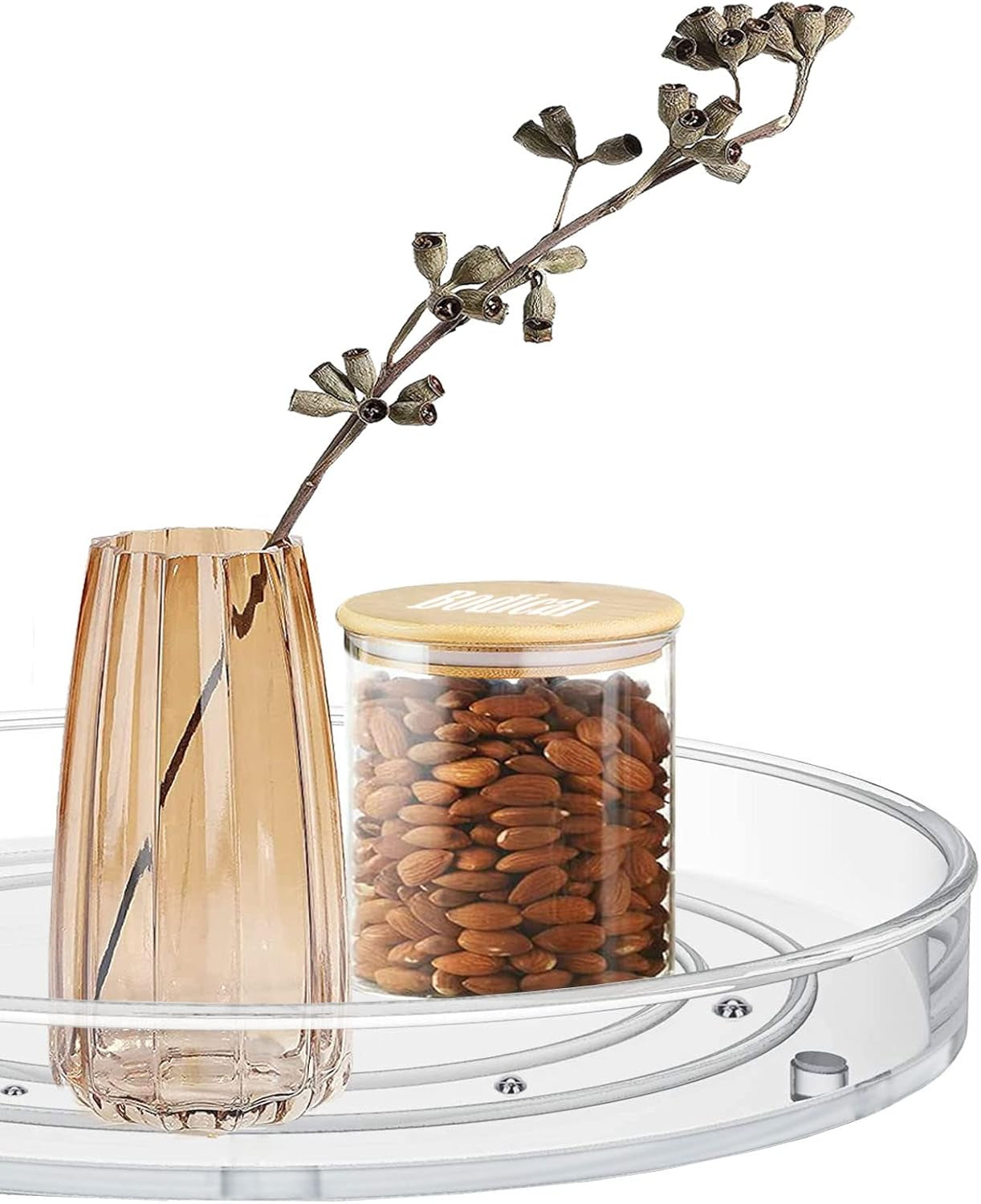 2 Pack Lazy Susan Organizer,10.6" Turntable Organizer for Pantry | Kitchen Cabinet, Countertop, Pantry Organization and Storage