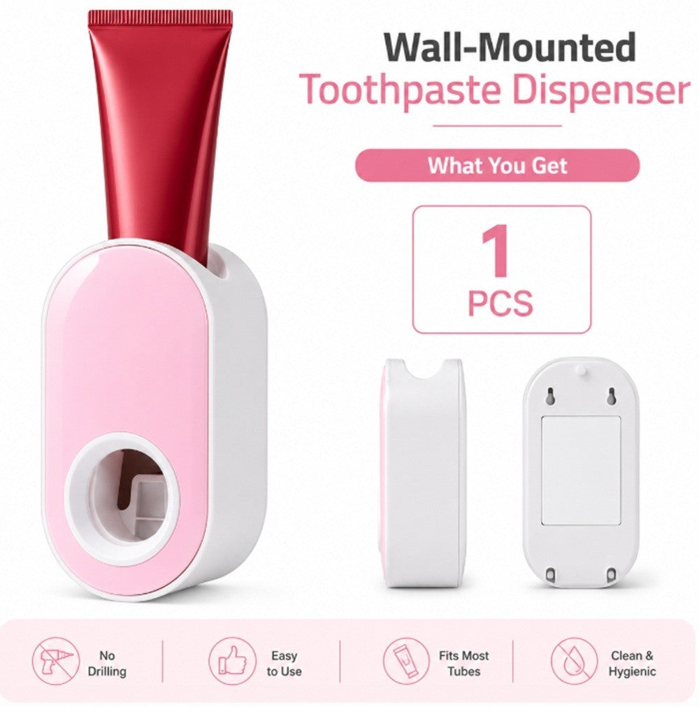 Toothpaste Ninja: The Hands-Free Squeezer That Fights Bathroom Mess Without a Drill!