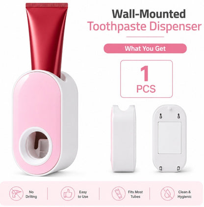 Toothpaste Ninja: The Hands-Free Squeezer That Fights Bathroom Mess Without a Drill!