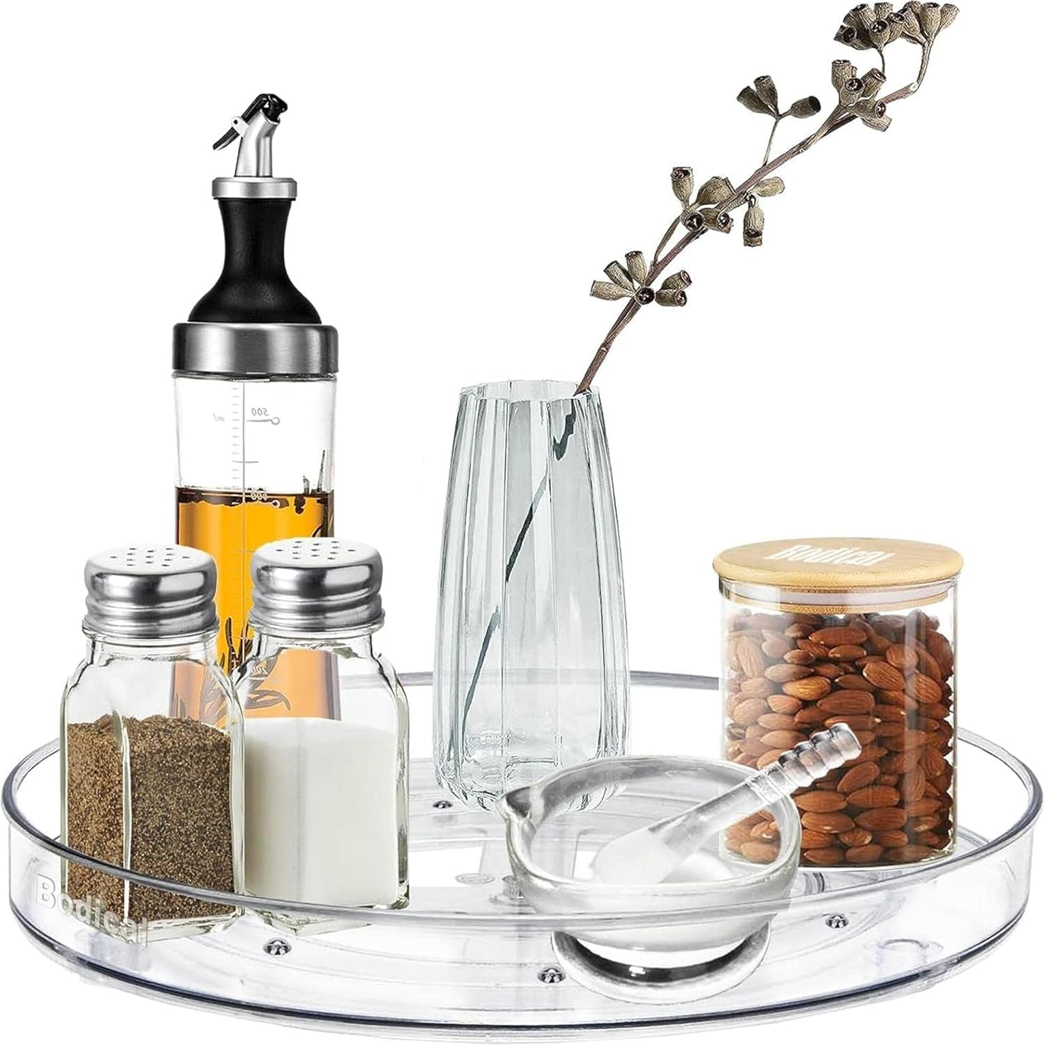 2 Pack Lazy Susan Organizer,10.6" Turntable Organizer for Pantry | Kitchen Cabinet, Countertop, Pantry Organization and Storage