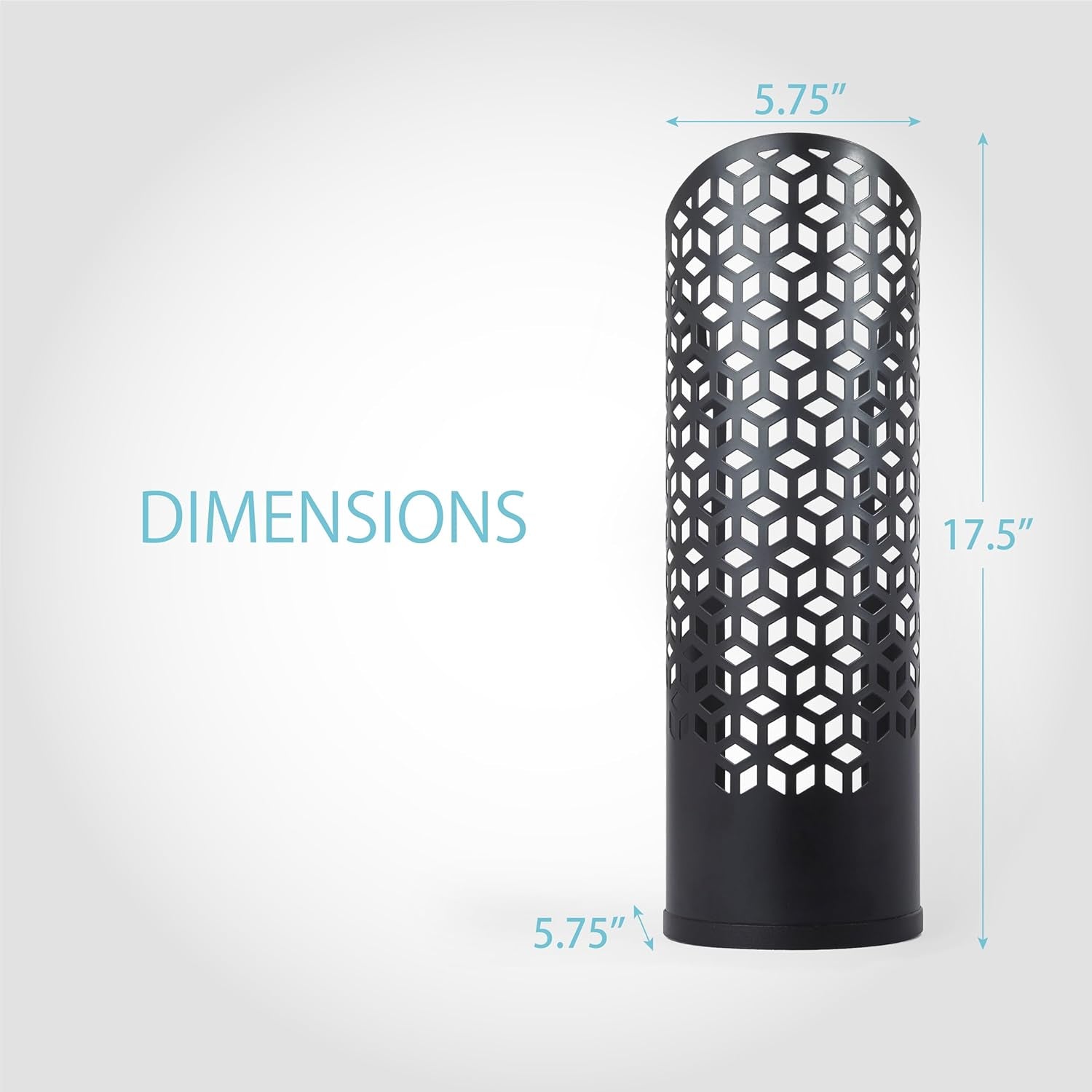 Rollo Hexacube: The Throne's Secret Stash - 4 Rolls of Softness in a Stylish Matte Black Fortress, No Tools Required for Your Bathroom's Royalty!
