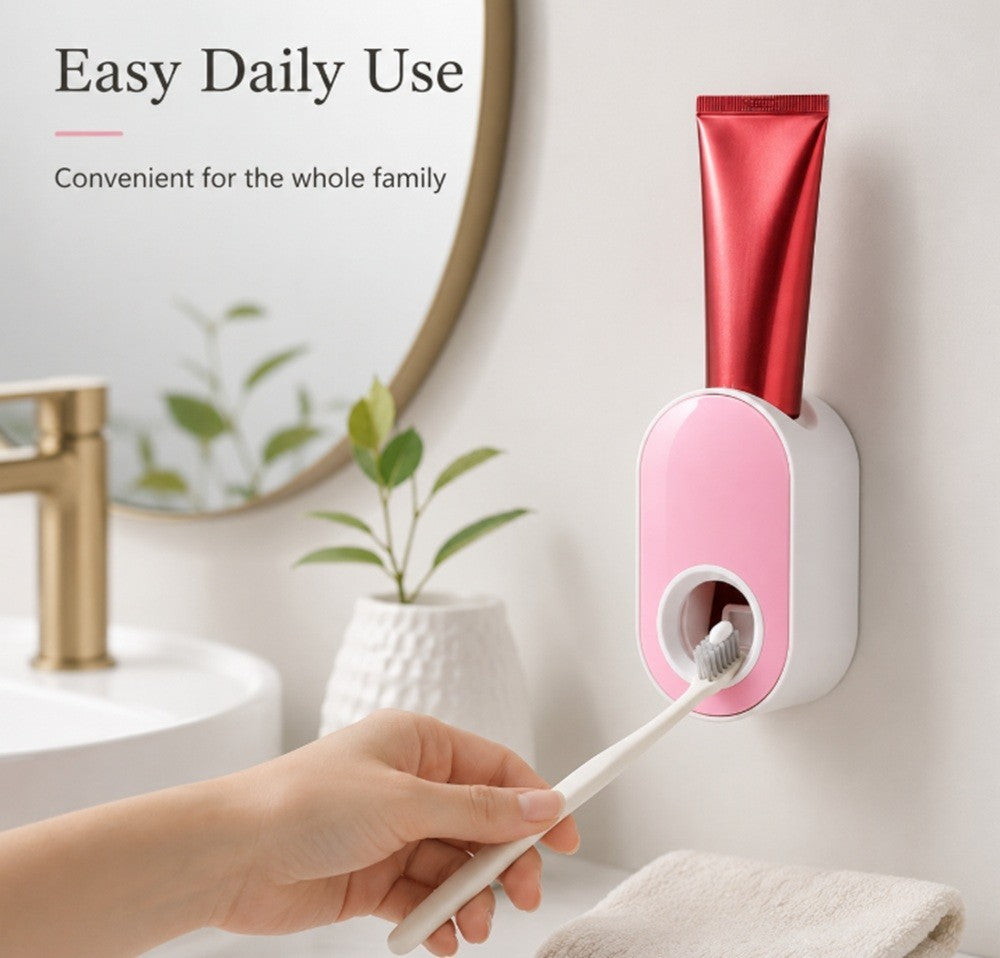Toothpaste Ninja: The Hands-Free Squeezer That Fights Bathroom Mess Without a Drill!