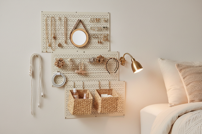 Pegboard in Bedroom